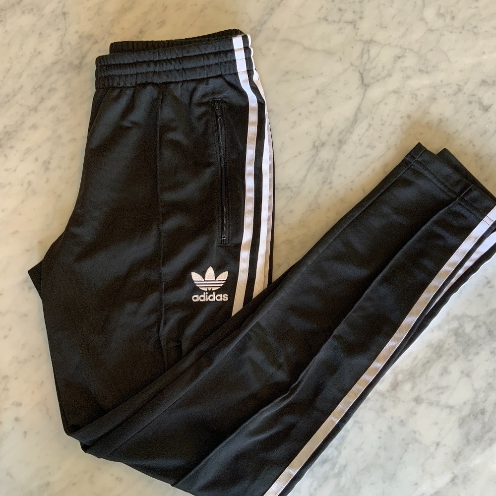 Adidas Track Pant - Black - Size Sm